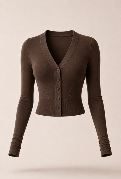 Soft Sculpt Cardigan